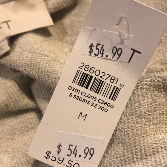 LOFT PEARLIZED SPARKLE SWEATSHIRT - Picture 4 of 5